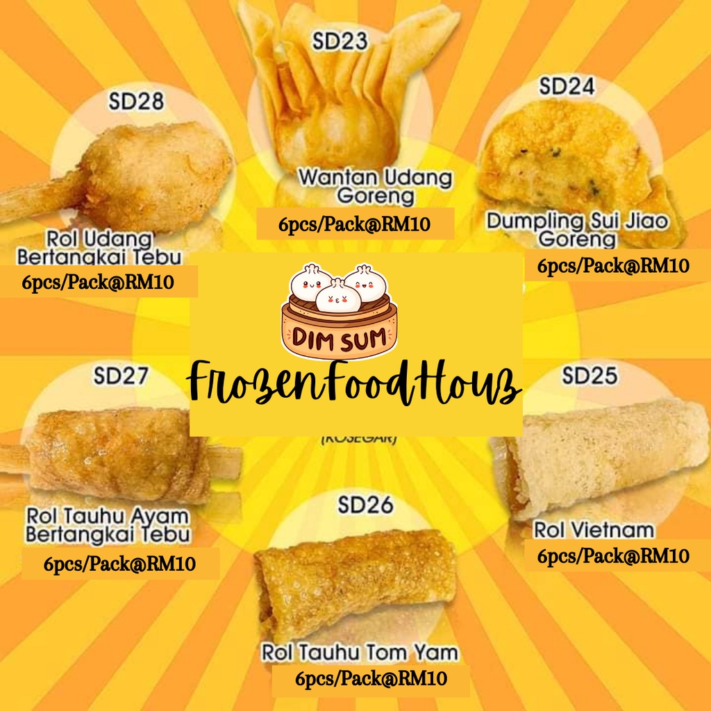 Frozen WANTAN HALAL-Goreng -Kukus-Mini Pao Murah-Bukan Timbang Kilo ...