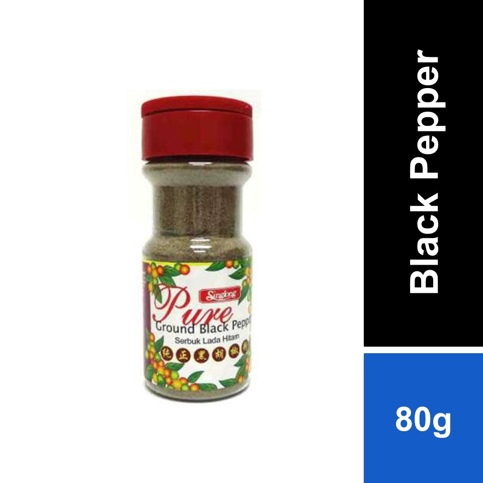 Singlong Ground Black Pepper 80g Shopee Malaysia