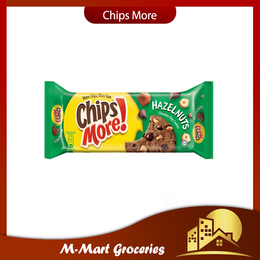 Chipsmore Hazelnuts Chocolate Chip Cookies 163 2g Shopee Malaysia