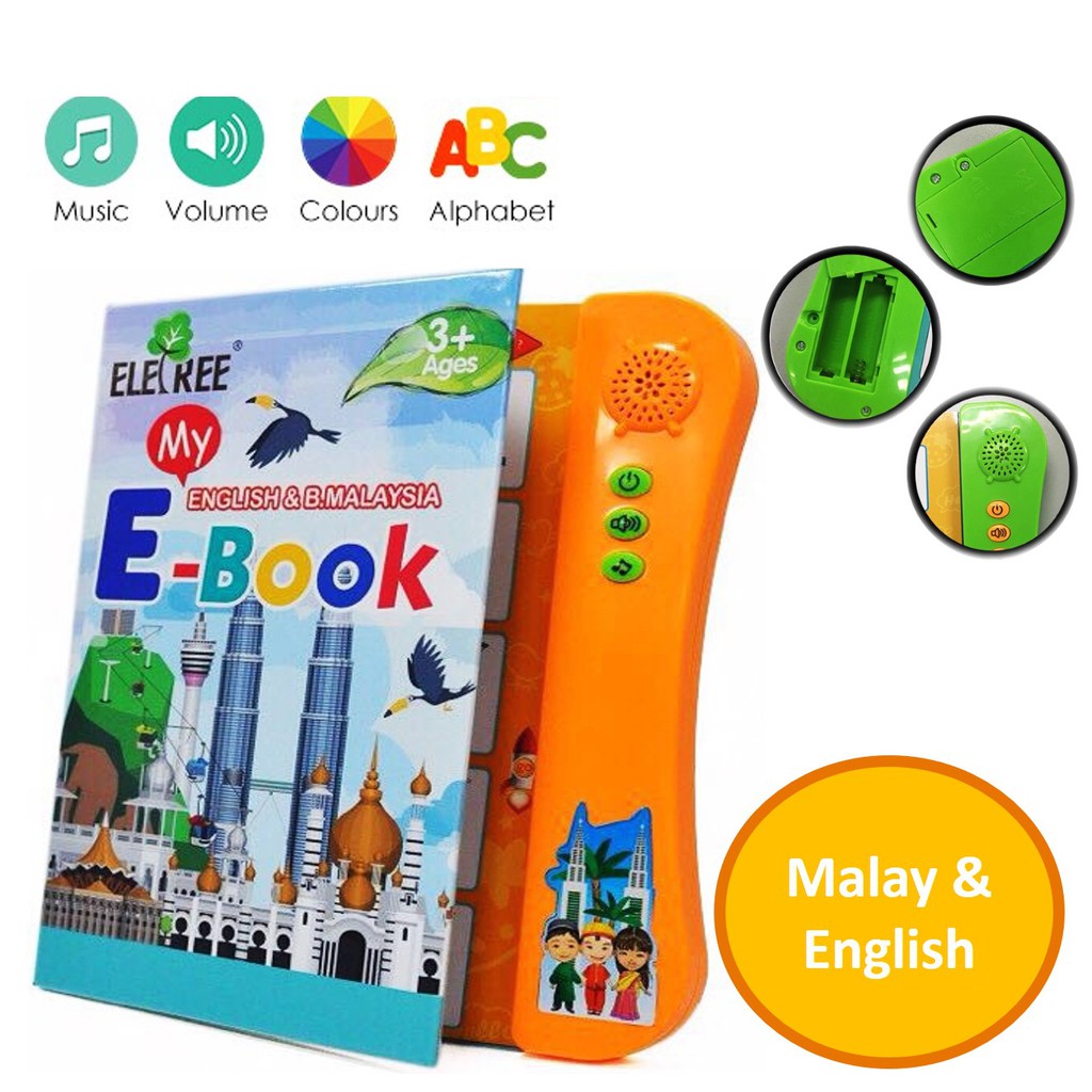 Eletree Dual Language Ebook Children Learning E Book English Bahasa Malaysia Buku Belajar Shopee Malaysia