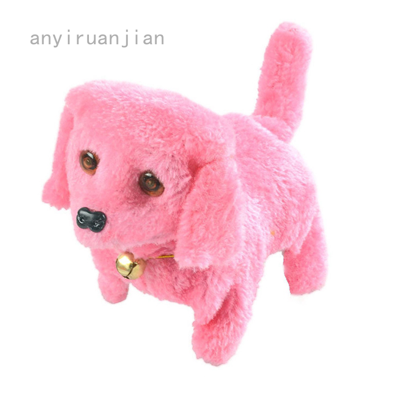 barking stuffed dog toy