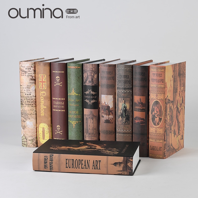 Fake Book Simulation Book Decorations Decoration Restaurant Cafe