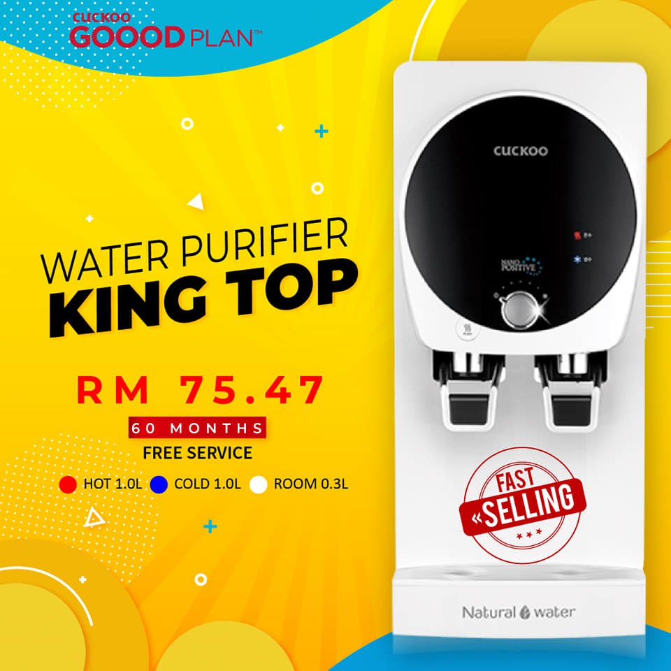 Hot Item Cuckoo King Top Water Filter Shopee Malaysia