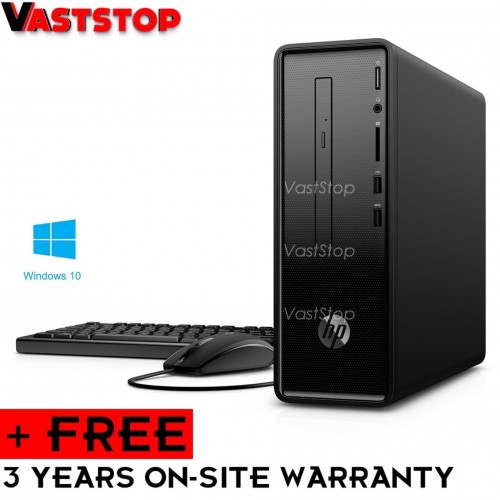 Hp Slimline 290 A0015d Desktop Black Pentium J5005 4gb 1tb Intel W10 Shopee Malaysia 0844