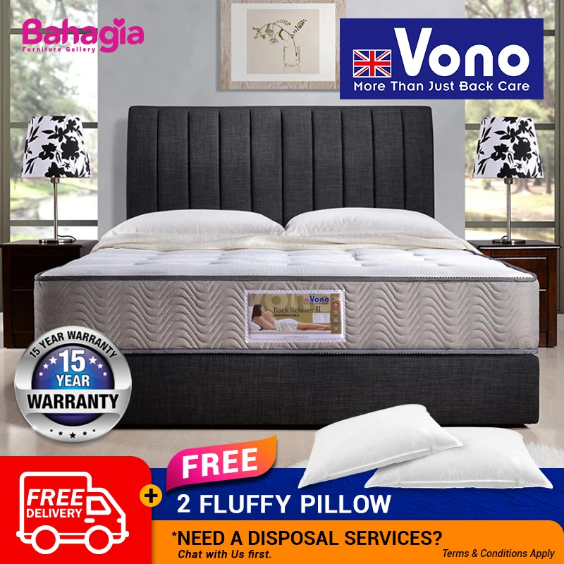 Vono Back Relaxer II Mattress(15 years warranty Tilam ) 9 ...