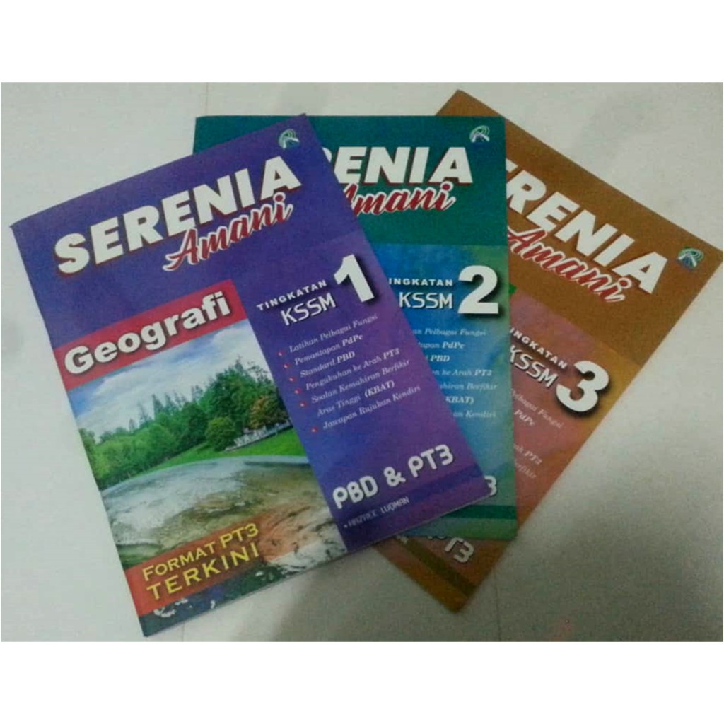 Serenia Amani Geografi Tingkatan 1 2 3 Shopee Malaysia