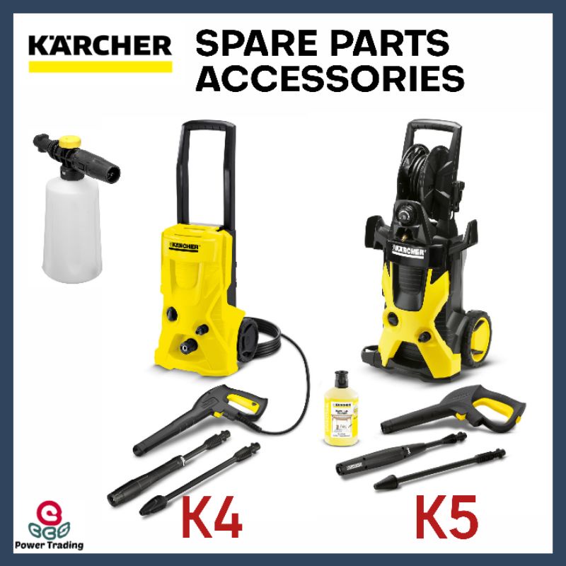 KARCHER WATERJET K4 K5 PRESSURE HOSES REPLACEMENT SPARE PART ACCESORIES