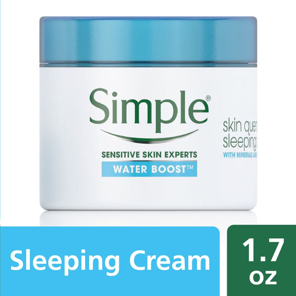 SIMPLE Simple Water Boost Skin Quench Sleeping Cream 50ml Shopee Malaysia