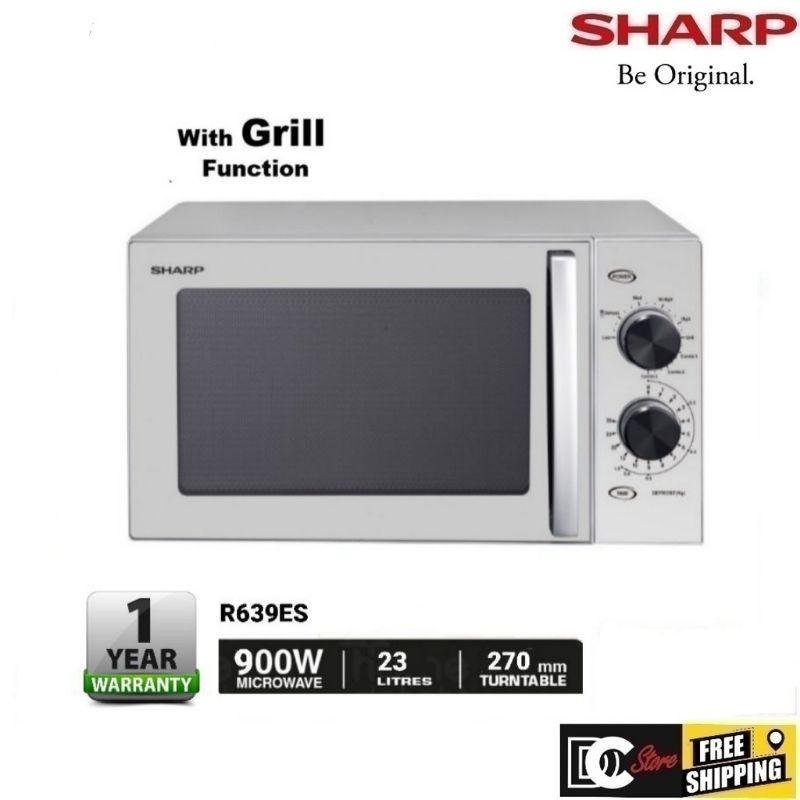 Sharp 23L Microwave Oven R639EK