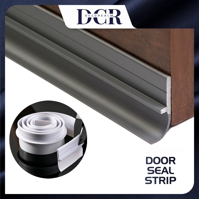 DCR PVC MultiFunction DustStop Door Seal Brush Door Bottom Sweeping