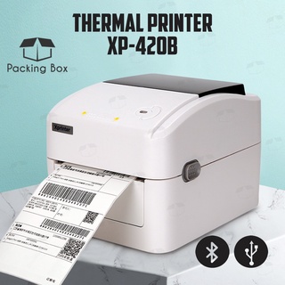 Thermal Printer A6 Bluetooth Xprinter Shopee Air Waybill Printer Barcode Shipping Label Consignment Note 热敏打印机 420B