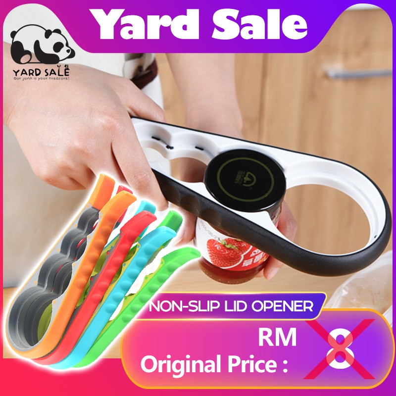 Yard Sale - 4 in 1 Multipurpose Kitchen Manual Twist Anti Slip Can Lid Jar Bottle Cap Opener多功能瓶盖塑料开瓶器 创意罐头拧盖器四合一开盖器开罐器