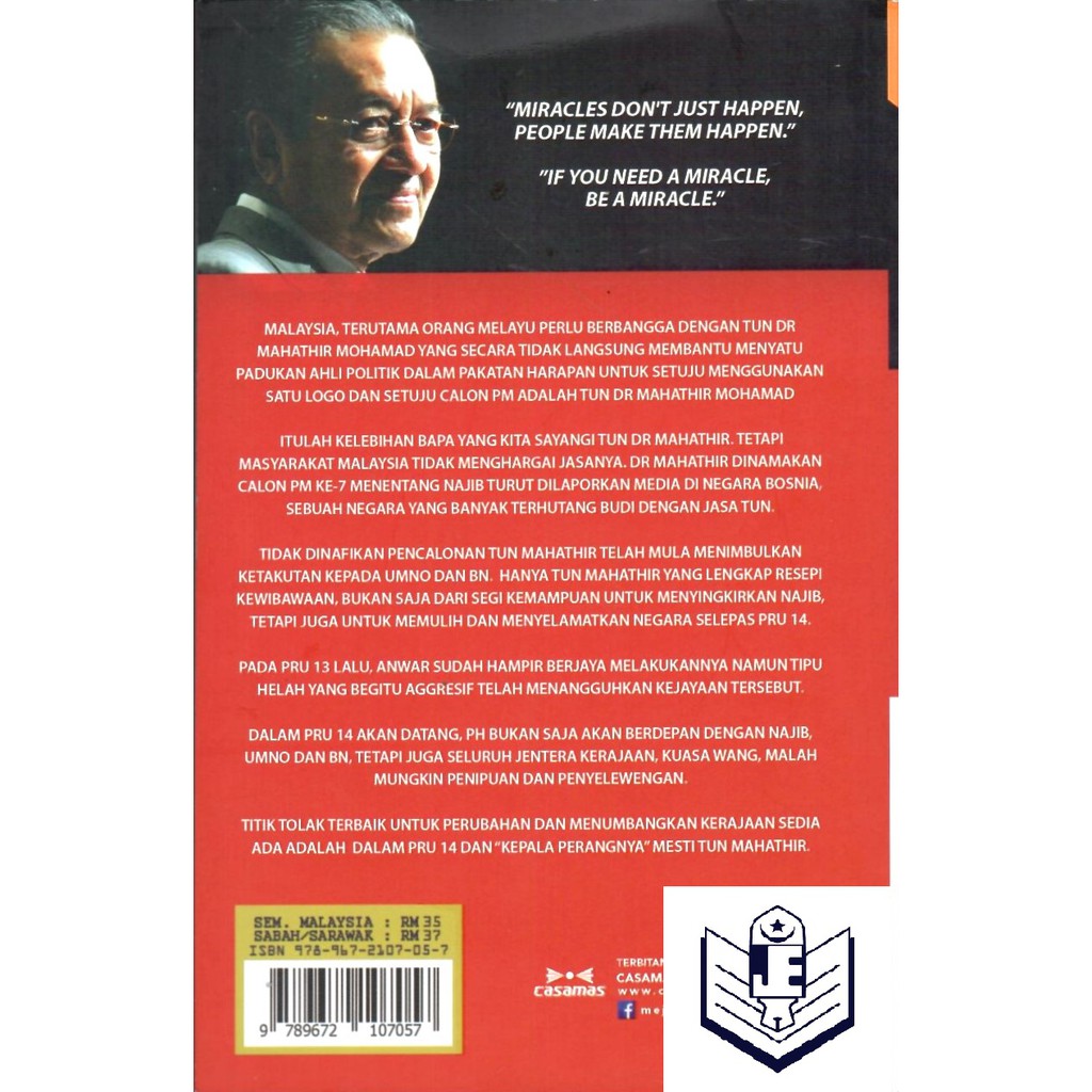 Tun Mahathir Menongkah Arus Menerjah Limitasi