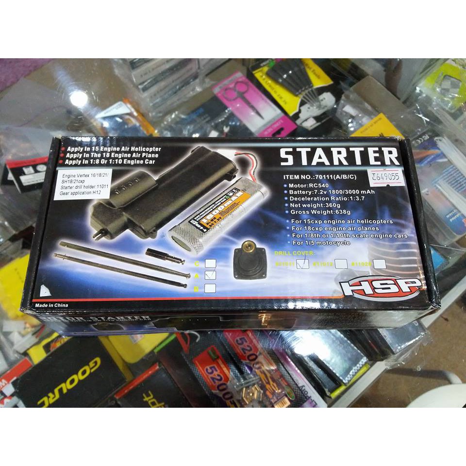 rc car starter box