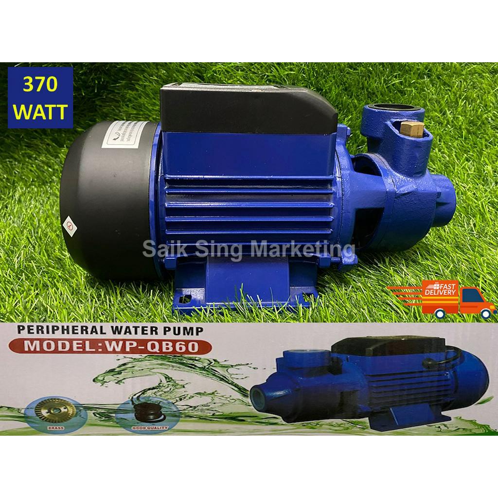 WPQB60 1" x 0.5hp Peripheral Water Pump / Enjin Air / Pam Air (Manual