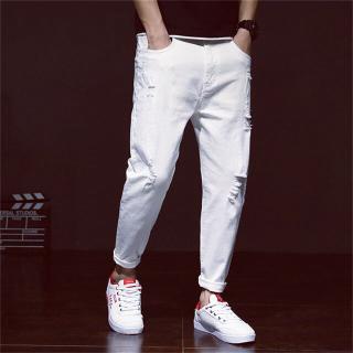 mens white jeans size 40