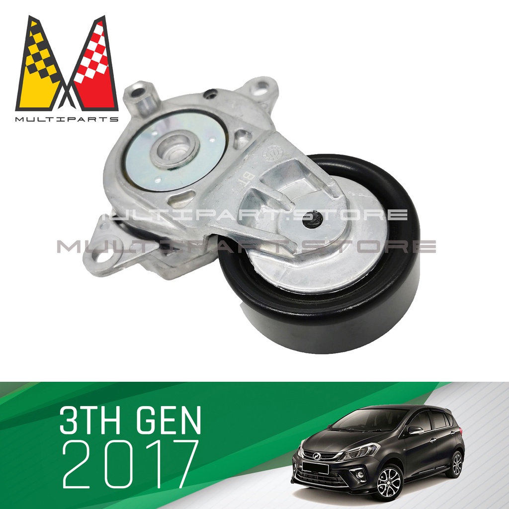 Multi Part Store Fan Belt Tensioner For Perodua Myvi With 3 Months