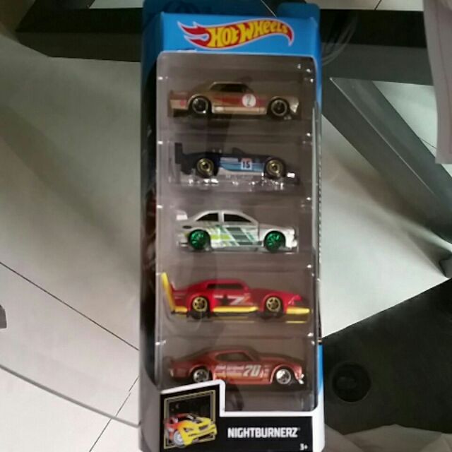 hot wheels nightburnerz 5 pack 2019