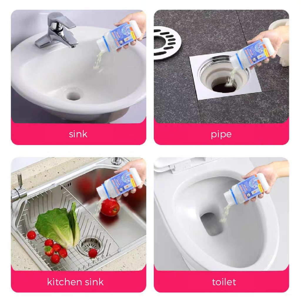 Original Clog Remover For Toilet And Sink Penghapus Sumbat Clogged Agent Tandas Tersumbat Buy1 Free 1 Shopee Malaysia