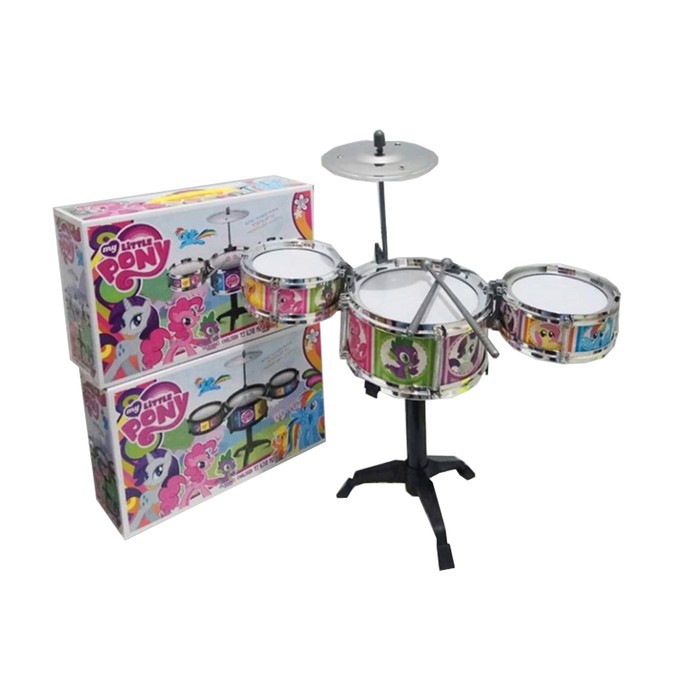 my little pony drum set