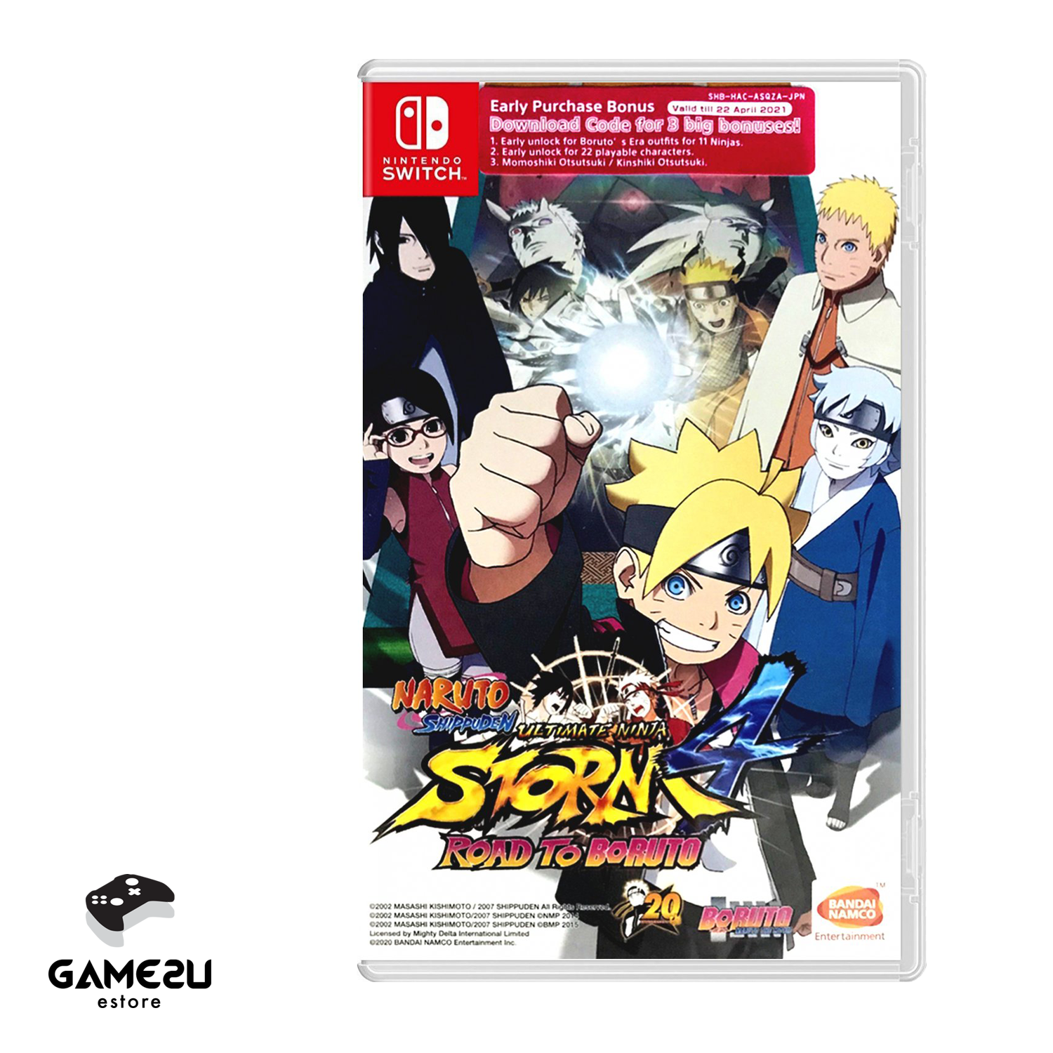 Nintendo Switch Naruto Shippuden Ultimate Ninja Storm 4 Road To Boruto English Subs Shopee Malaysia