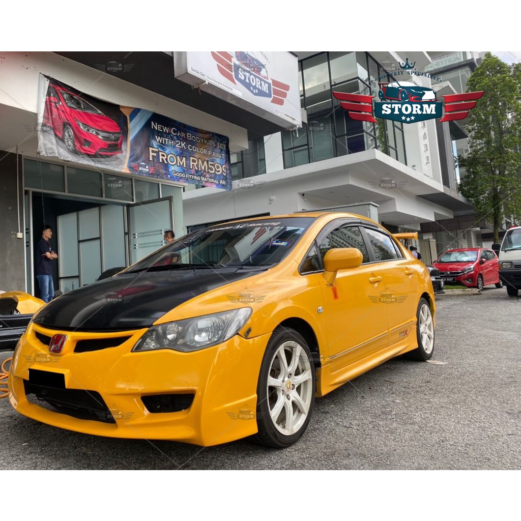 Honda Civic Fd 2006 - 2011 ( Type R ) Bodykits - Pu | Shopee Malaysia