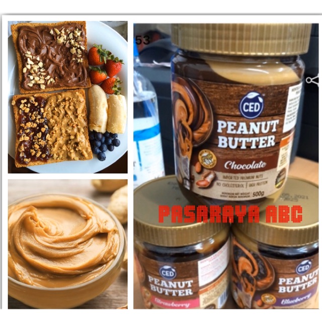 Ced Peanut Butter 3 Flavor 500g