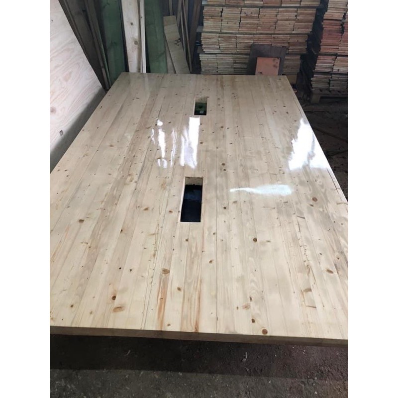 Solid Pine Wood Table Top Shopee Malaysia