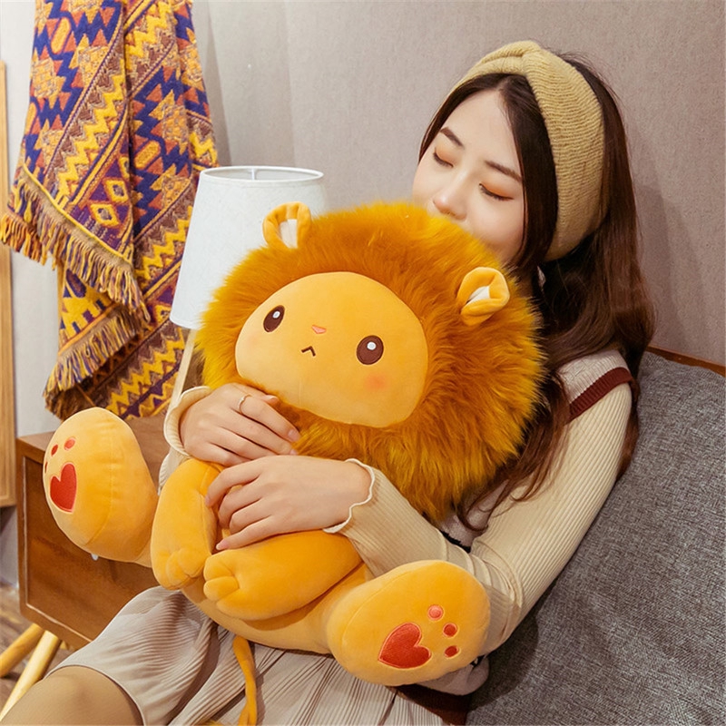 cute lion plush