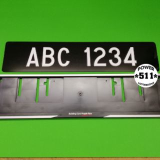 PERODUA AXIA NUMBER PLATE GARNISH LICENSE FRAME COVER 