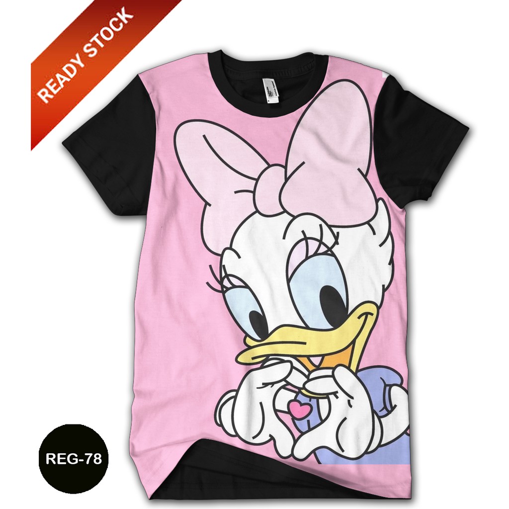 T Shirt Desi Bebek Daisy Duck Disney Adult Reg 78 Kaos Desi Bebek Daisy Duck Disney Dewasa Reg 78 Shopee Malaysia