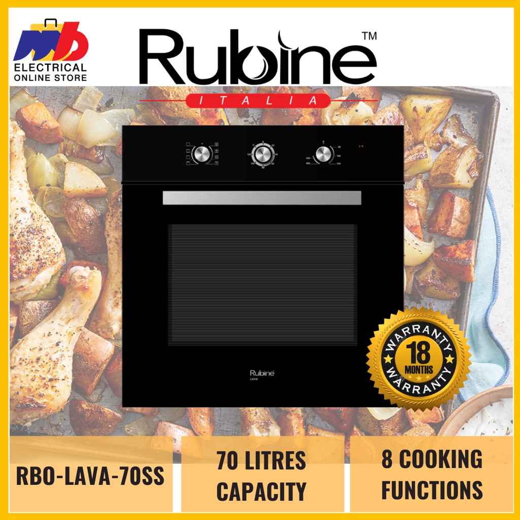 RUBINE 70L BUILTIN OVEN RBOLAVA70SS RBOLAVA70SS Shopee Malaysia