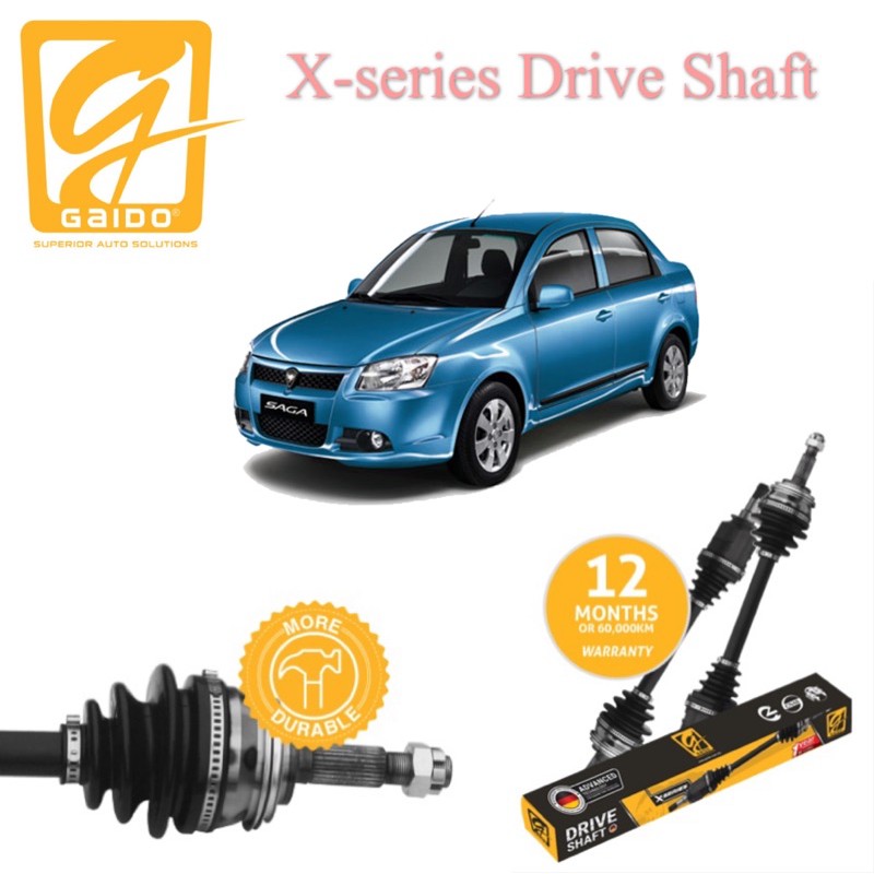 Gaido XSeries Drive Shaft Premium Proton Saga BLM 1.3 Manual