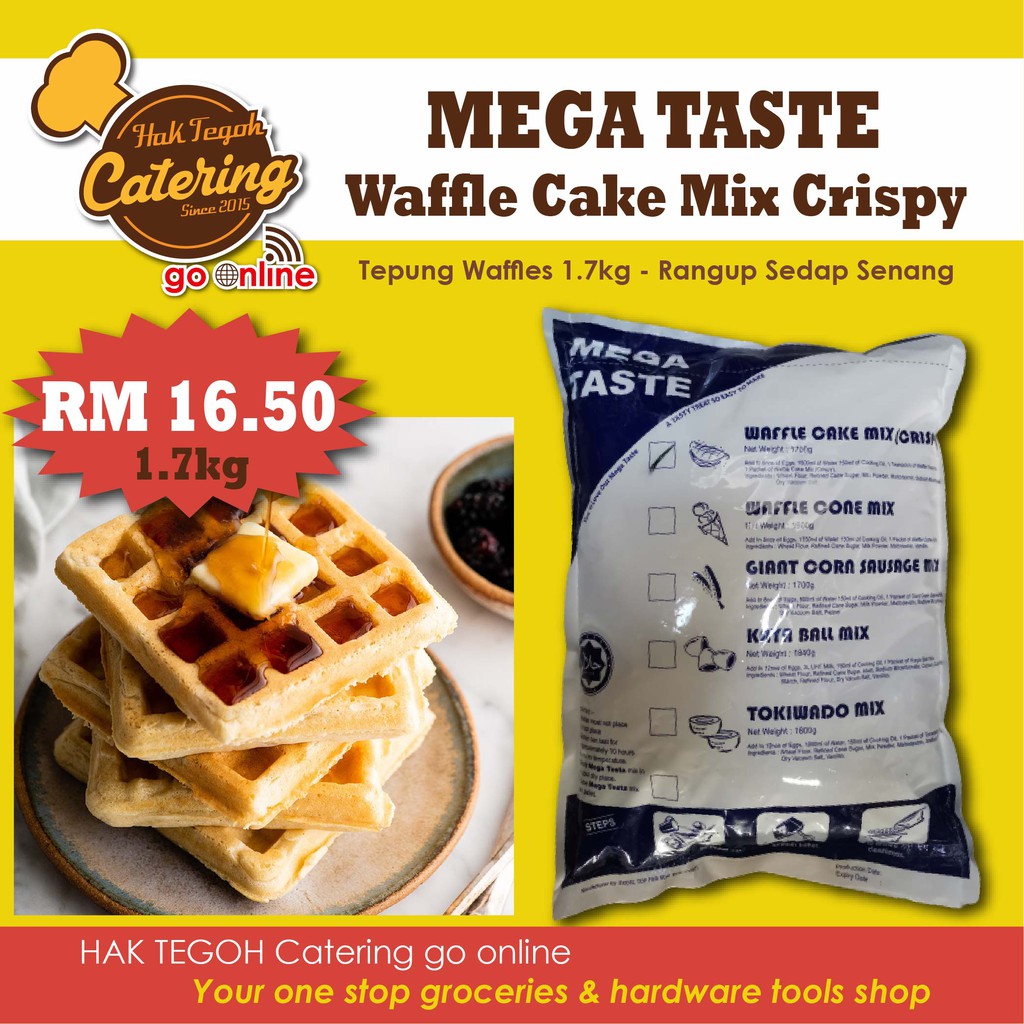 Waffle tepung Review COMBO