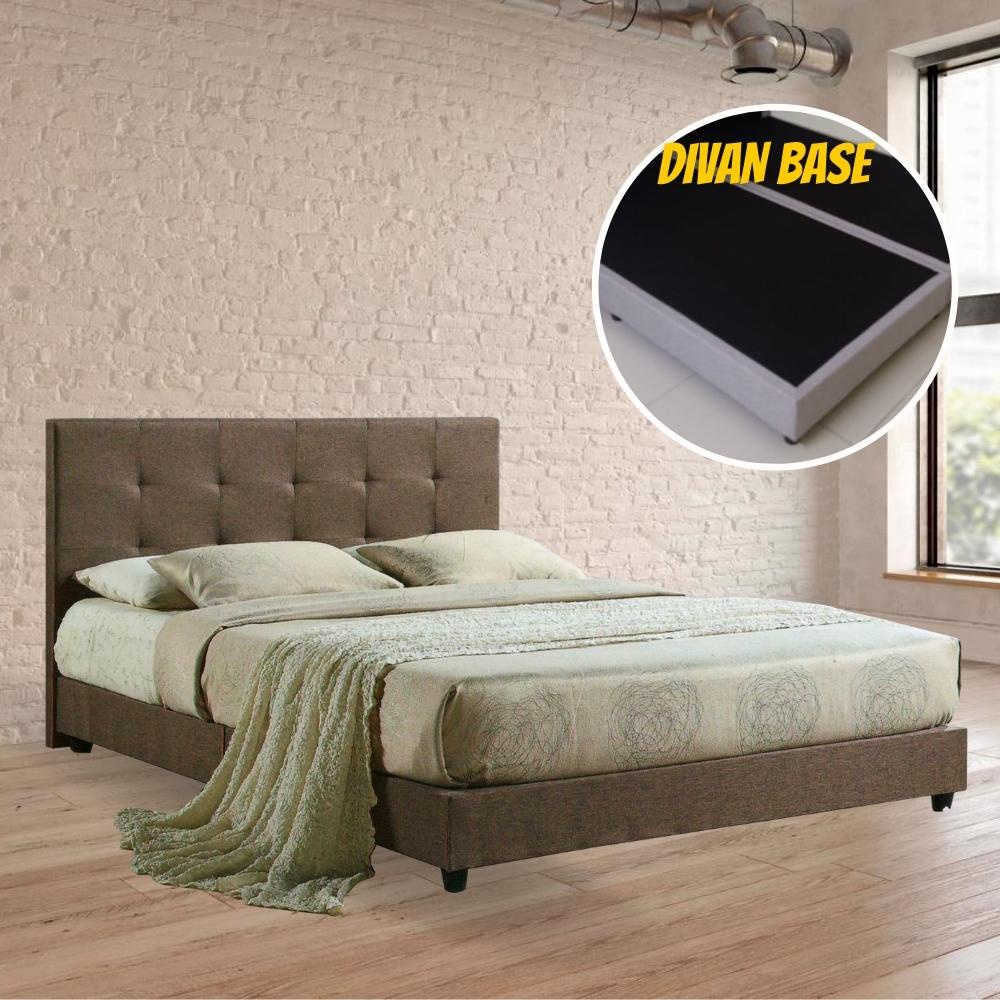 Furniture Direct CASEY Single and Queen Size Divan Bed Frame Katil