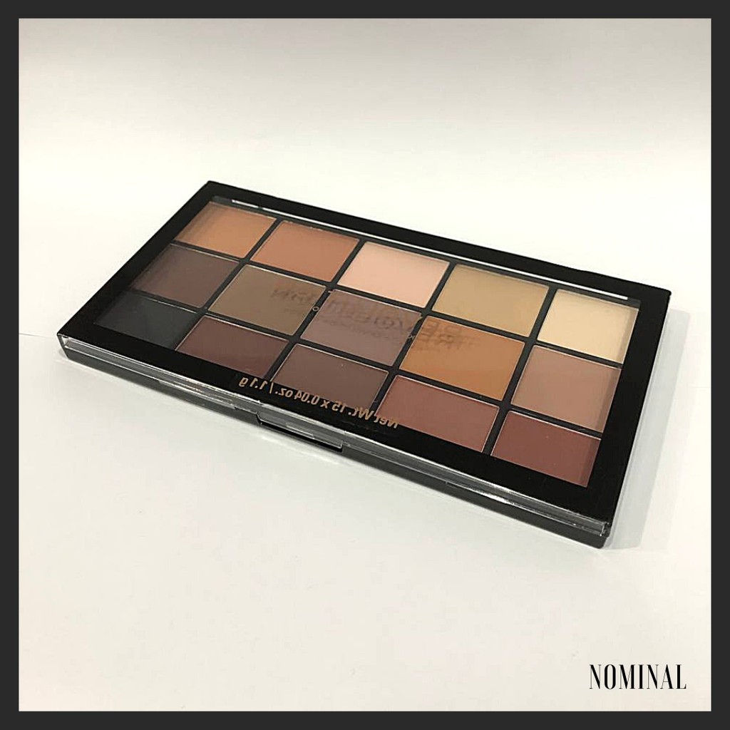 Clearance Sale Makeup Revolution Re Loaded Palette Basic Mattes Shopee Malaysia