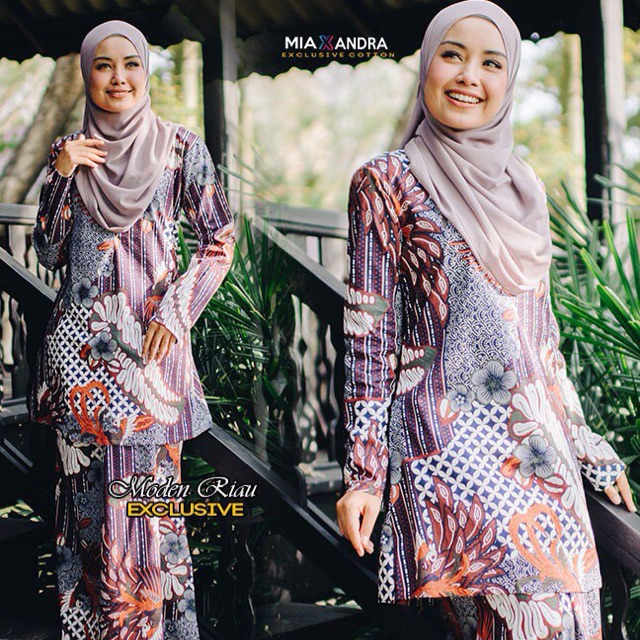 Kurung Riau  Exclusive Baju  Kurung Cotton Baju  Batik  