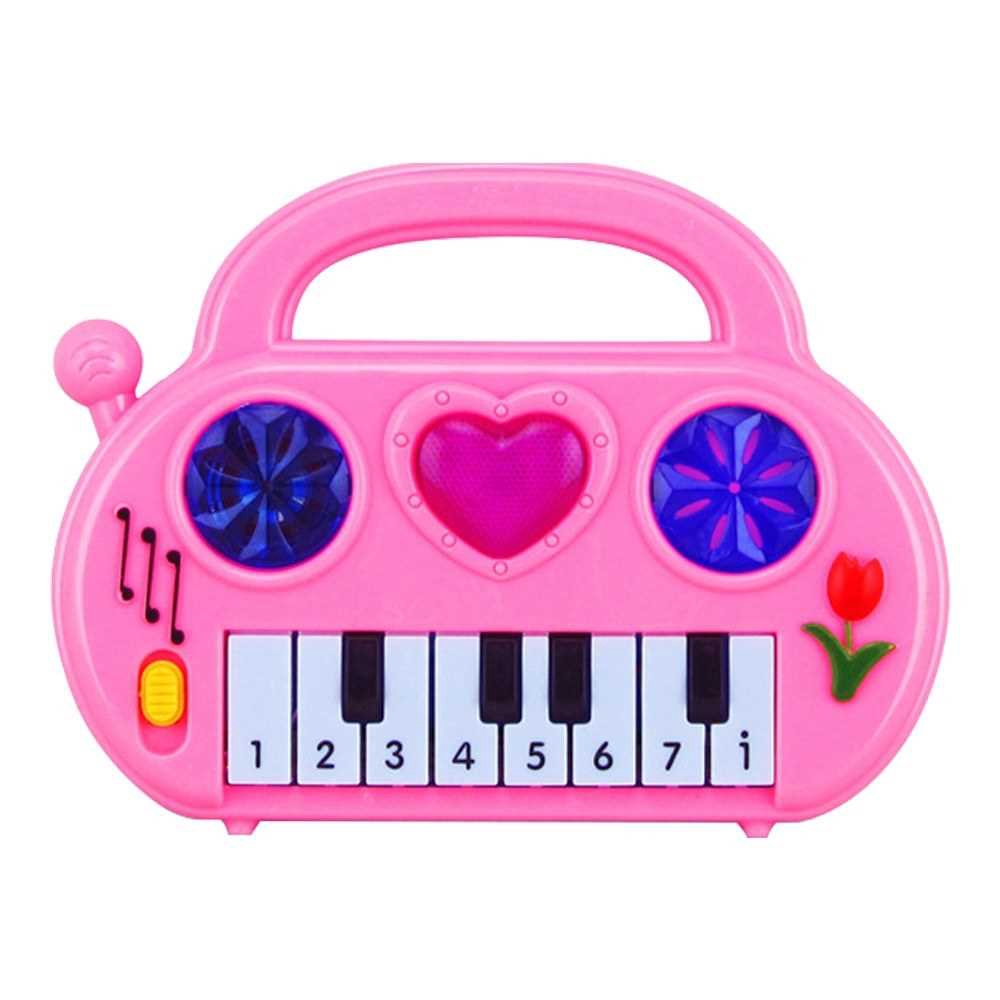 childrens pink piano