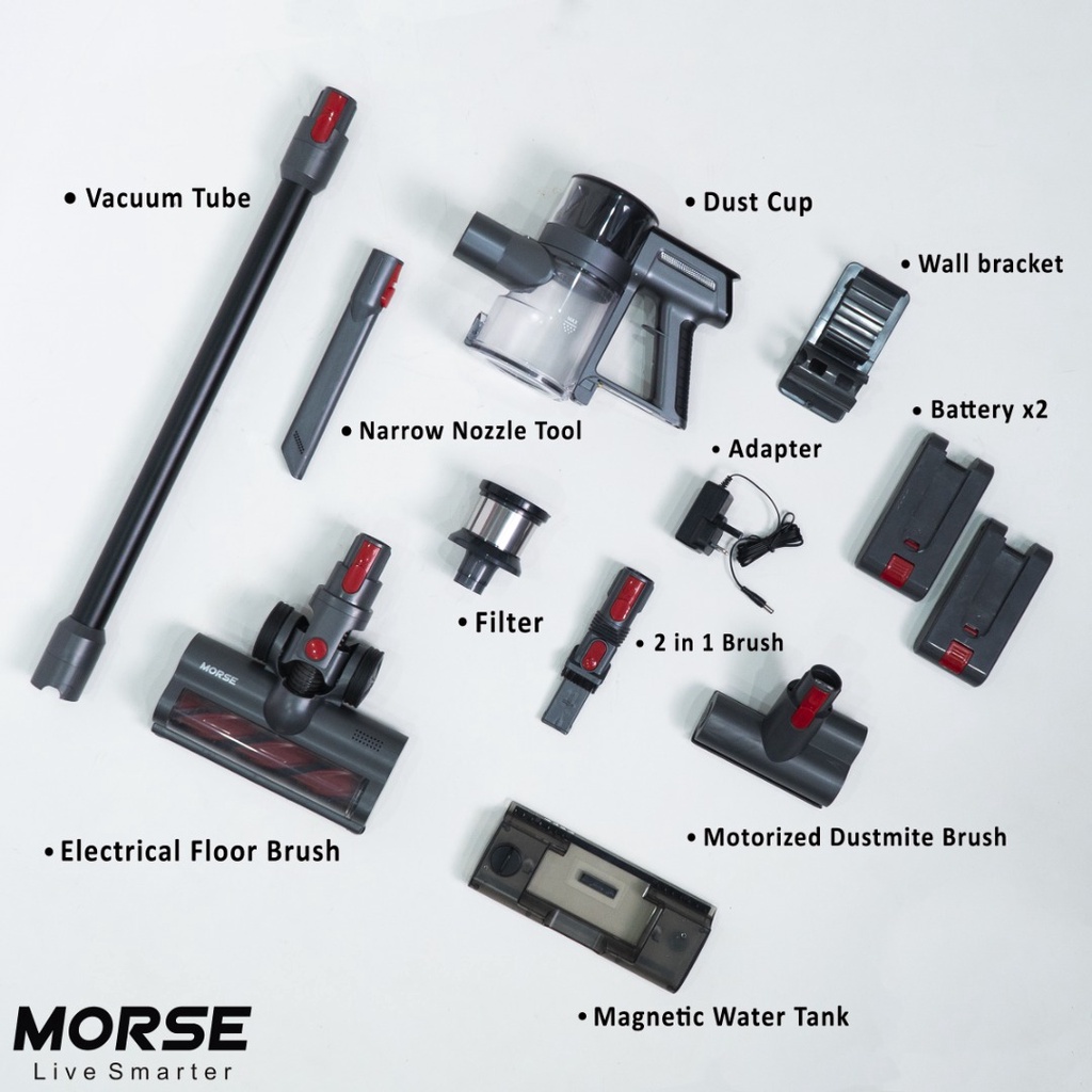 Morse Cordless Vacuum G10 Shopee Malaysia