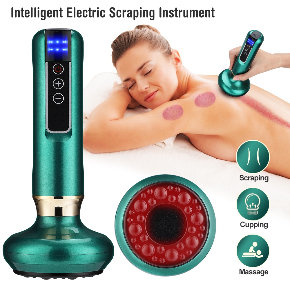 Hailicare Rechargeable wireless electronic massaging device Cupping device Electric massager Whole body massager