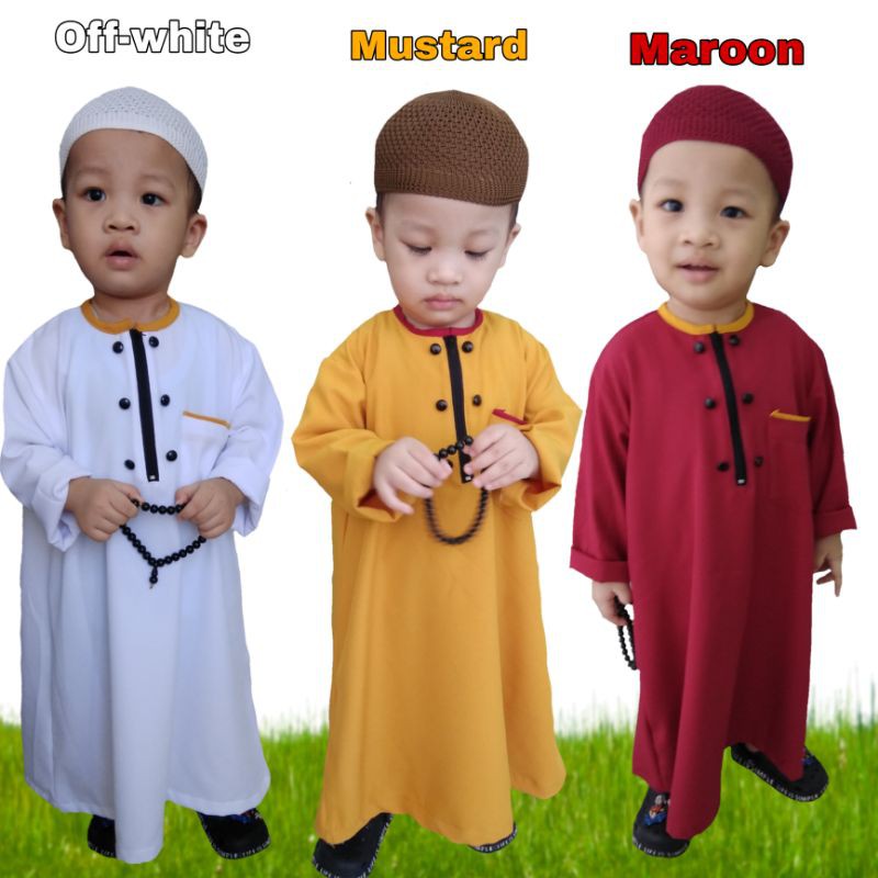 Buy Free Kopiah Jubah Baby Boy Budak Lelaki 1 3 Tahun Seetracker Malaysia