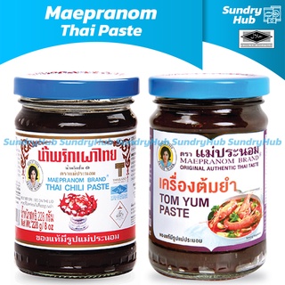 Maepranom Tom Yum Paste Pes Thai Chili Thailand Halal Sauce Cooking Ingredients