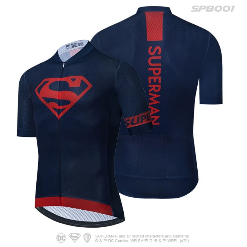 superman bike jersey