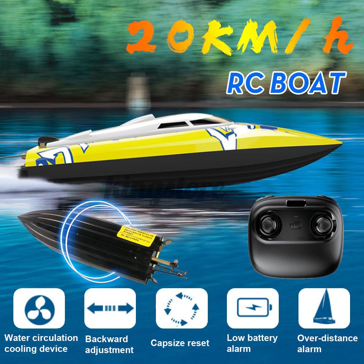 small boat remote control