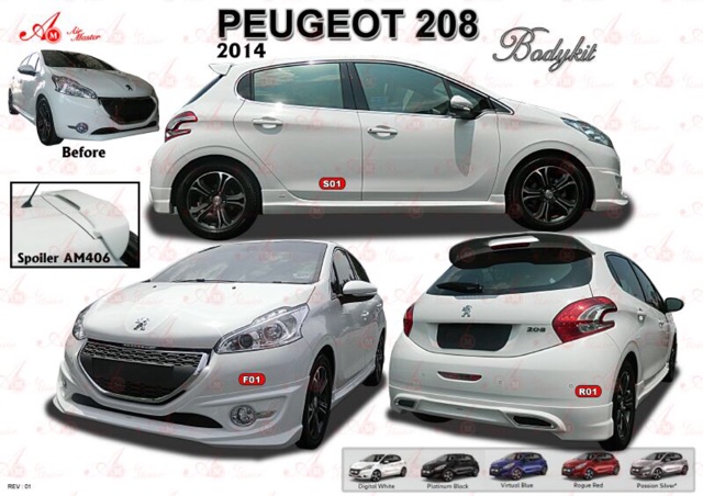 Get Peugeot 208 Spoiler Gif