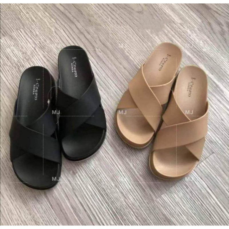 Womens Korea Super Comfy and Fashionable X Sandal Viral (866) | Shopee ...
