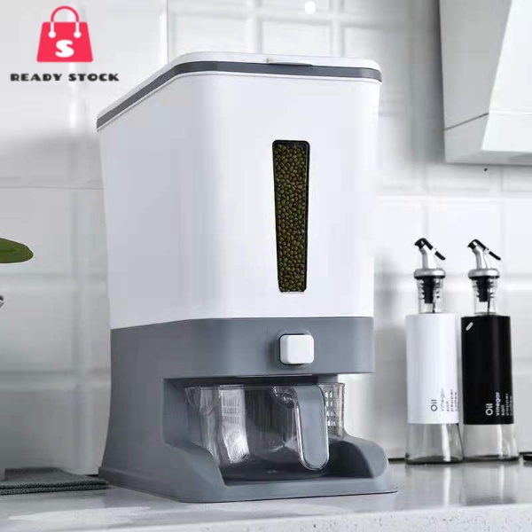 RSS_12KG Automatic Rice Dispenser with Rinsing Cup