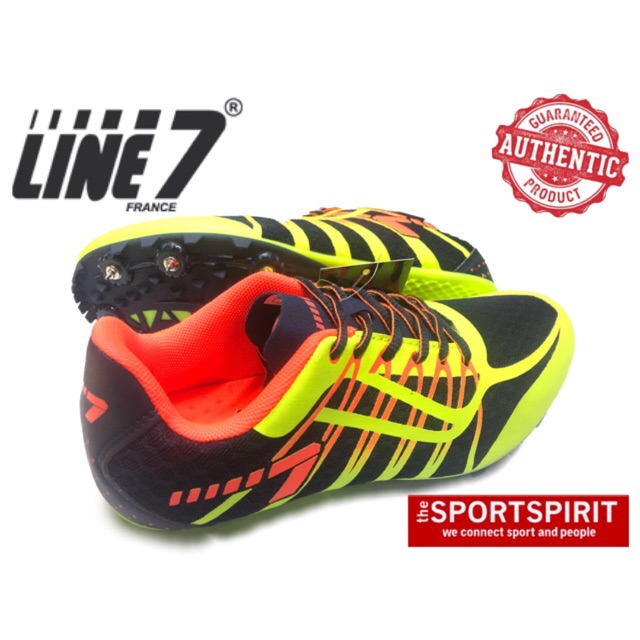 line 7 spike shoes