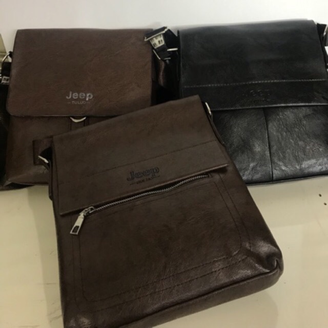 leather one side bag