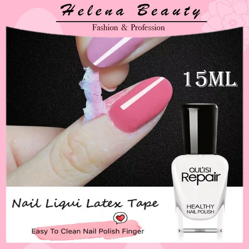 Clearance Stock💥OULISI Nail Liquid Latex Tape Easy To Clean Nail Polish  Finger Skin White Peel Off Top Based Coat 防溢胶 | Shopee Malaysia